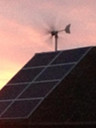 Windstar 3000 of grid med 10 ,3 m hydral mast 2000 vatt solceller
