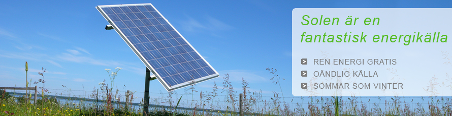 Solenergi, solceller, solpaneler, egen el - Windforce